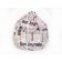 The junior chair, size 75x100 cm, velor, newspaper