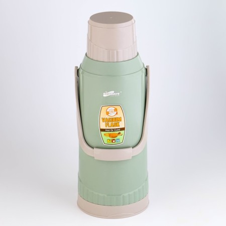 Thermos 2 l, with a glass flask, retains heat 12 hours, mix-1