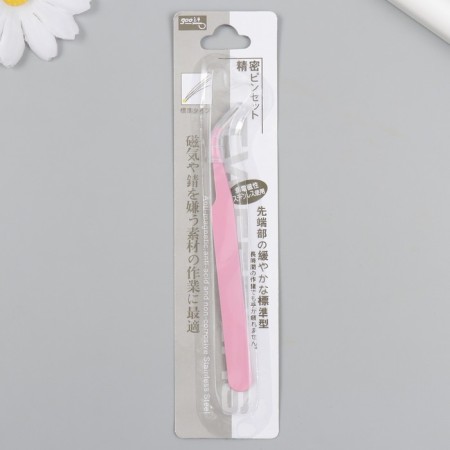 Pinzet for creativity direct "marshmallow-pink" curved 12.1x1 cm-4