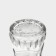 Three -position glass mill, 80 ml, red color