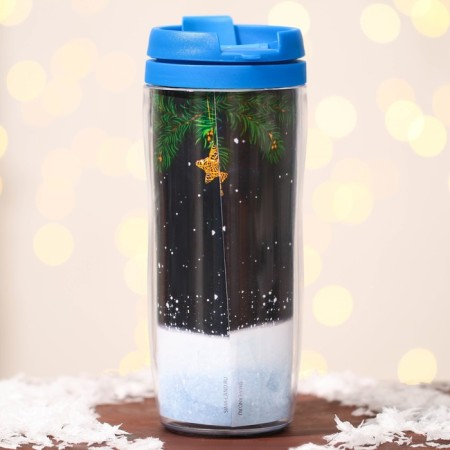 Thermal engine New Year's plastic "Miracles in the New Year", 350 ml-3