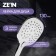 Shower Lake Zein Z420, button, plastic, 3 modes, color chromium