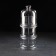 Set of glass containers Villa Patisserie, with a lid, one capacity 210 ml, 3 pcs