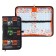 Penal 1 section 115 x 190 mm, Hatber "Modern Science", laminated cardboard, black/orange npn_43023