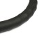 Autoprofi AP-265 BK (M), genuine leather, ribbed, black color black
