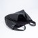 Bag Women's Tout on the button, a cosmetic bag with a zipper, black color