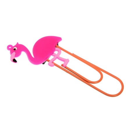 The bookmark is large 11 cm "Flamingo", mix-2