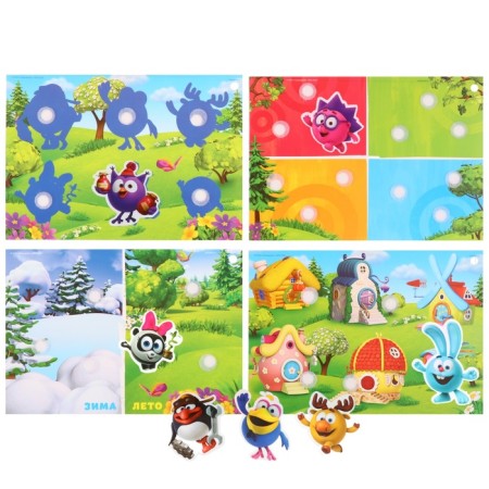 Fun Velcro "Smart Loto", Smeshariki-2
