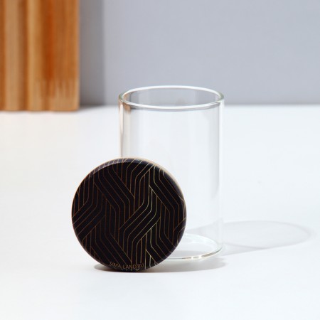 Bank for storage "Geometry", 100 ml-2