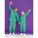 Baby trousers, height 110 cm, green color