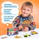 Maxi Puzzles in the metal box "Funny transport", 40 parts
