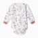 Body baby, white color/zoo, height 74