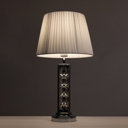 Decorative table lamp Arte Lamp Jessica A4062LT-1CC, E27, 60 W, 35x35x65 cm, chrome