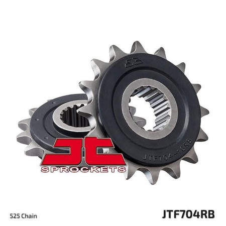 Front Presenter Star with Dampfer JTF704RB, chain 525, 16 teeth
