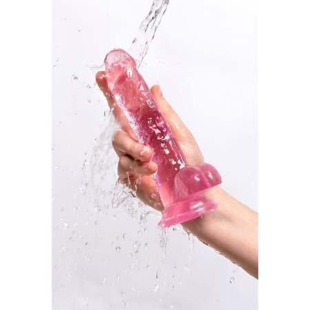Falloimitator Realistic, TPE, 19 cm, pink color-8