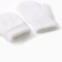 Double mittens, white color, river 10