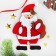 Set for creativity - create a Christmas tree decoration from the felt "Santa Claus with a bag of gifts"