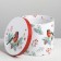Round Gift Box "Bullfins", 14 x 16 cm, new year