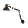 Bra Kapal 1x60W E27, black, copper 16.5x70 cm