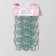Knitted elements "Butterflies", 5.5 × 4 cm, 10 pcs, green/white/chameleon