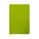 Leduced Diary A5, 140l, Cage, leatherette, elastic band, red cut, green