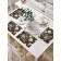 Set of napkins for setting the table "Festive decoration", rectangular, size 32x46 cm, 4 pcs