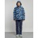 Ski costume female winter, size 48, dark blue color