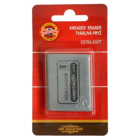 Eraser-knuckle for shading Koh-I-Noor 6423 Extra Soft, Gray, Blister