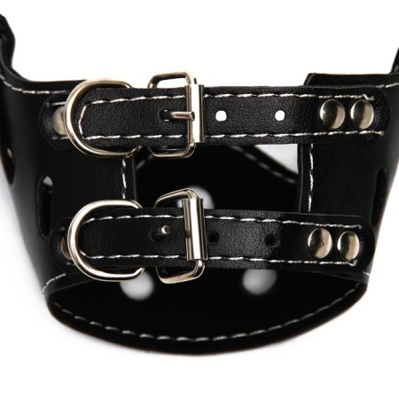Pressed muzzle adjustable, No. 2, DN 5 cm, ohm 15-22 cm, black-5