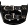 Pressed muzzle adjustable, No. 2, DN 5 cm, ohm 15-22 cm, black
