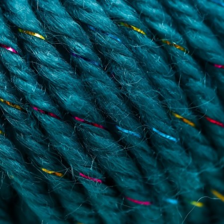 Yarn 70% acrylic, 30% silk "Softy Shine" 50 g 85 m color 12 sea wave-3