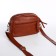 Cross-Bodi Bag on a zipper, brown color