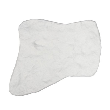 Modular coating, 55 × 42 cm, plastic, light marble, “stone No. 1”, 1 pc.