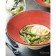 Porcelain plate for the paste Wilmax Splash, 250 ml, d = 27 cm, the color is red