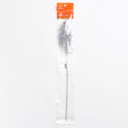 Domesting "Soft Memory" with feathers and bells, 60 cm-4