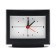 Clock - desktop an alarm clock, discrete move, dial 5 x 8 cm, 9 x 10 cm, aa