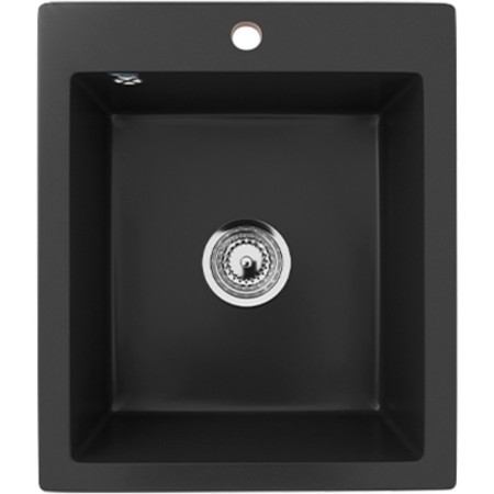 Kitchen Washing Ulgran U404-344, 495x420 mm, ultra-black color