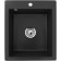 Kitchen Washing Ulgran U404-344, 495x420 mm, ultra-black color