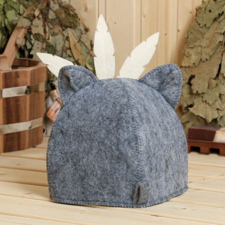 Model -heading hat "Cat - Indian Leader"-2