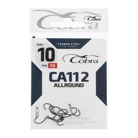 Cobra Allround hooks, series CA112, No. 10, 10 pcs.