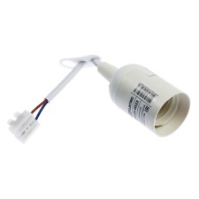 TDM cartridge, e27, suspended, with a terminal block, white