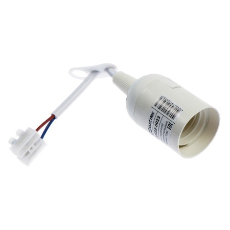 TDM cartridge, e27, suspended, with a terminal block, white
