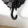 Decorative metal hook "Elephant" 12x13x5 cm