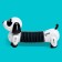 Robot Dog "Dachshund" Zhorya, on the control panel, interactive: sound, light, on the battery, in Russian