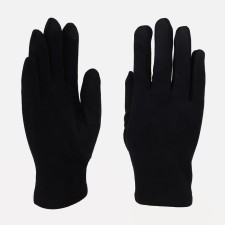 Gloves are male, dimensionless, without insulation, black color