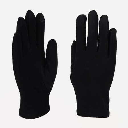 Gloves are male, dimensionless, without insulation, black color