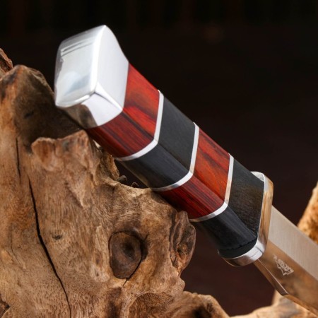 Hunting knife "checkers" 19.5cm, blade 105mm/2.3mm-4