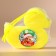 Children's washcloth for a duck, yellow, new year