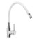 MIRA 5098-3 kitchen mixer, single-legged, 35 mm cartridge, flexible spout, chrome/white