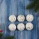 Set of balls plastic D-5 cm, 6 pcs "Golden intersperse"